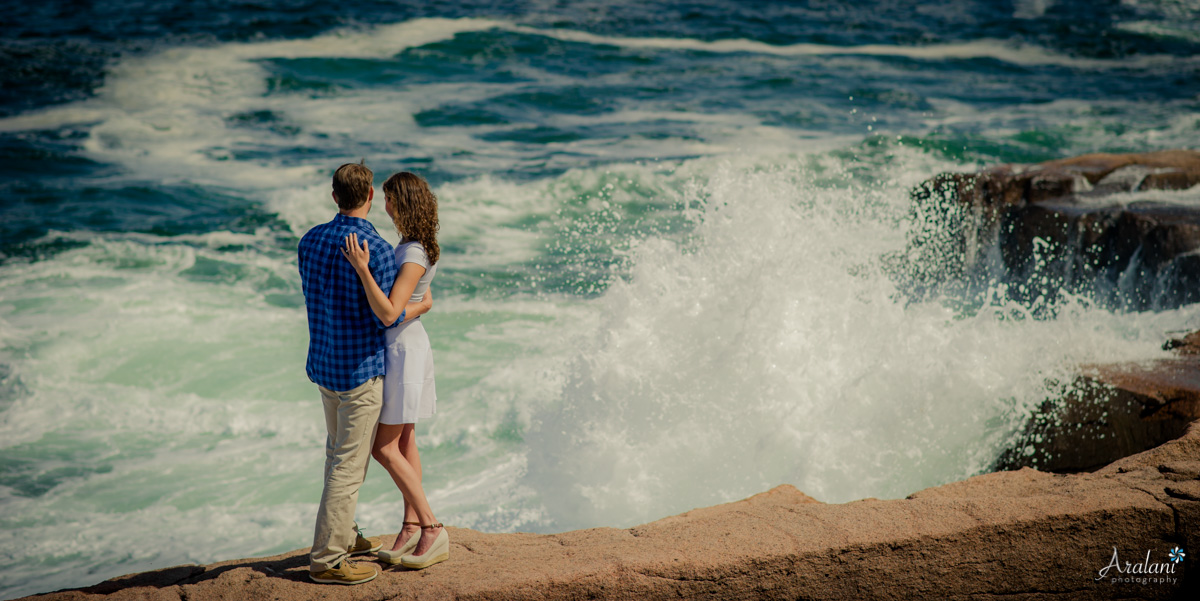 Erin & Joel on the Acadia Coast