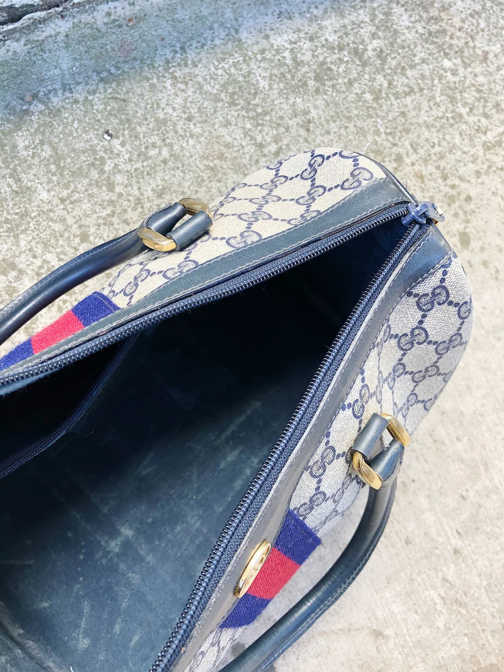 GUCCI 80s Navy 