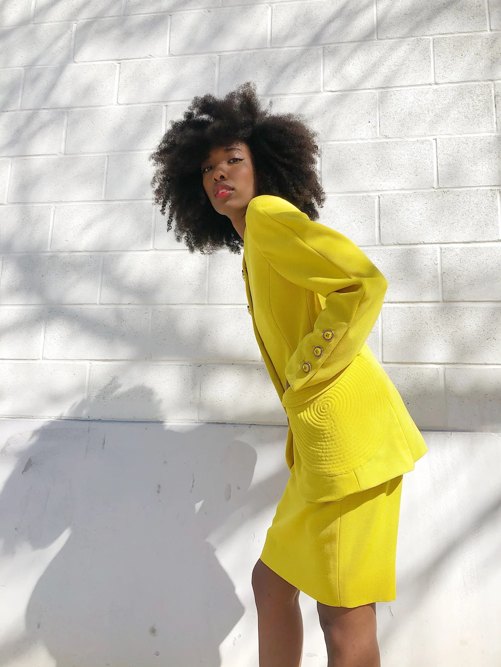 GIANNI VERSACE 80s Pineapple Wool Suit — Garment Modern + Vintage