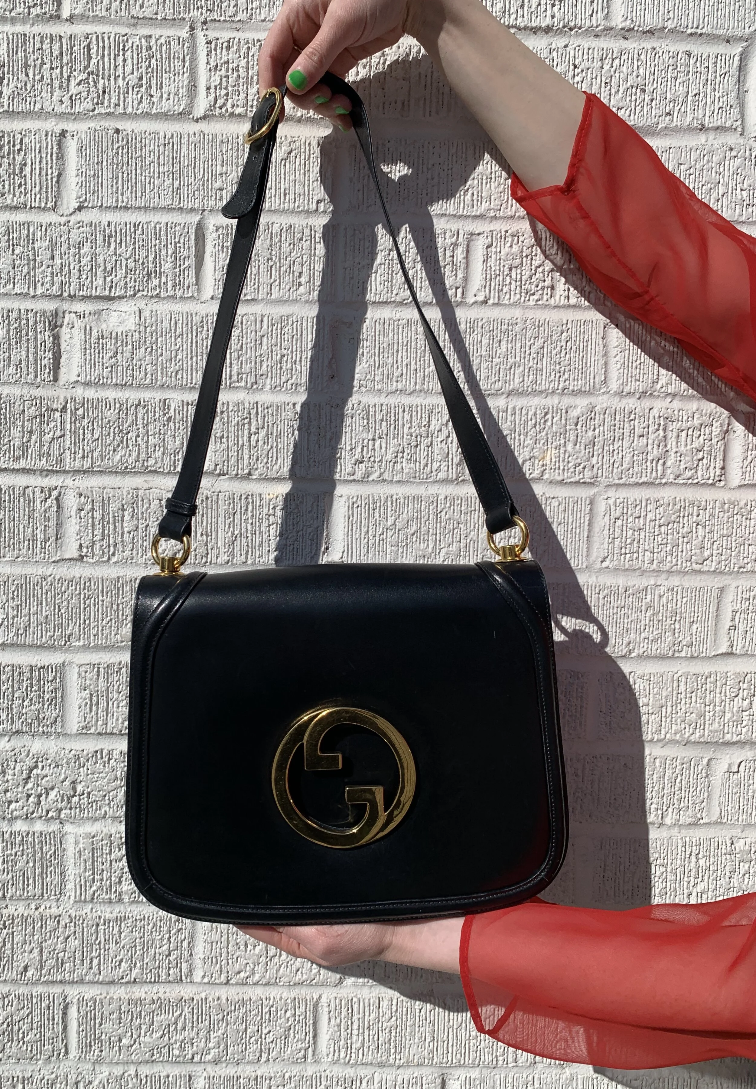 Vintage gucci blondie bag sale