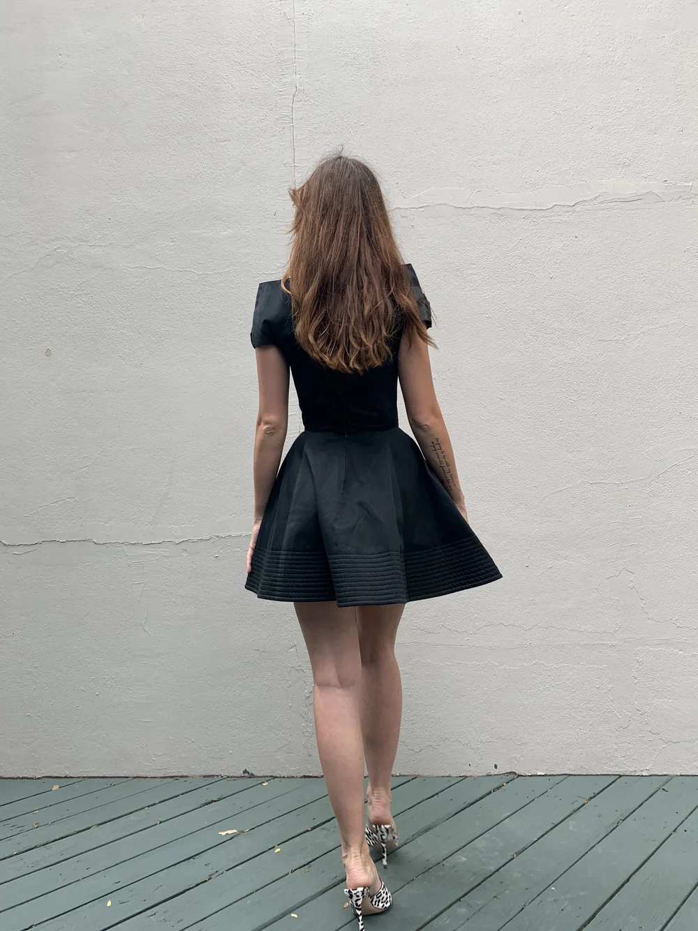 CLAUDE MONTANA 80s Black + White Party Dress — Garment Modern +