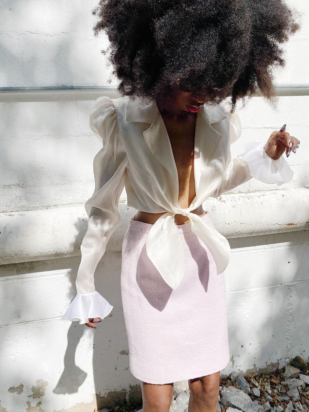 CHANEL 1998 Cruise Pink Skirt Suit — Garment Modern + Vintage