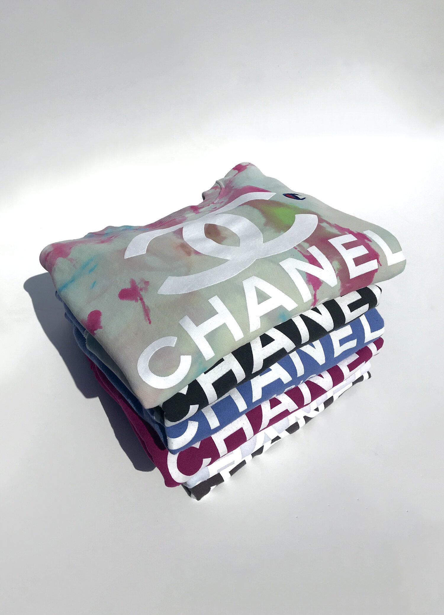 VINTAGE 80s/90s Bootleg Chanel Sweatshirts — Garment