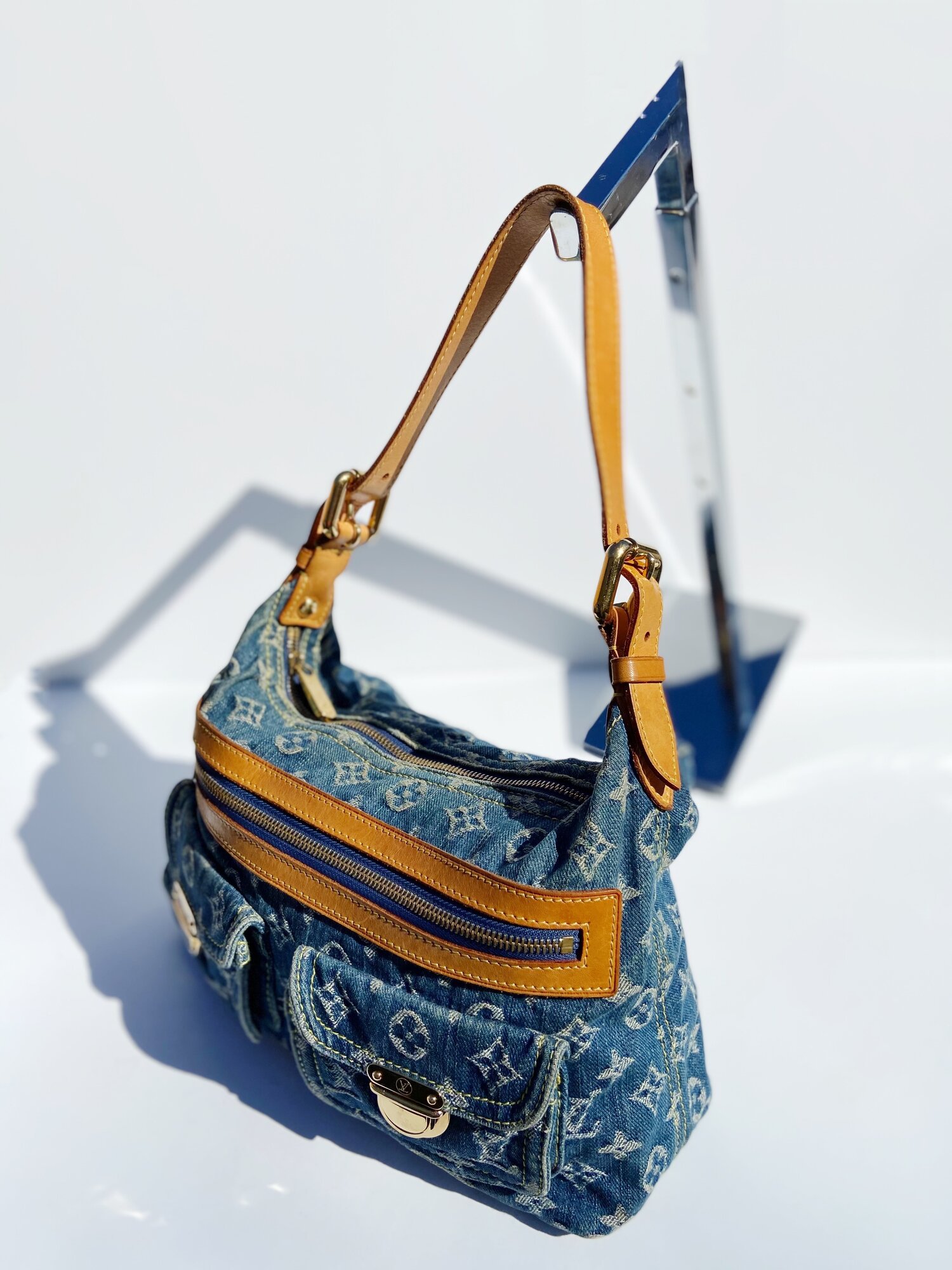 Louis Vuitton Monogram Denim Baggy PM Bag – The Closet