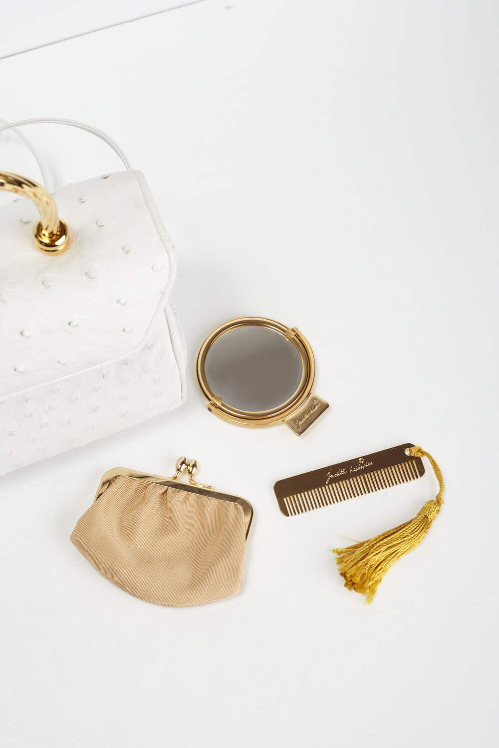 Vintage Judith Leiber Suede Handbag – shopthecollector