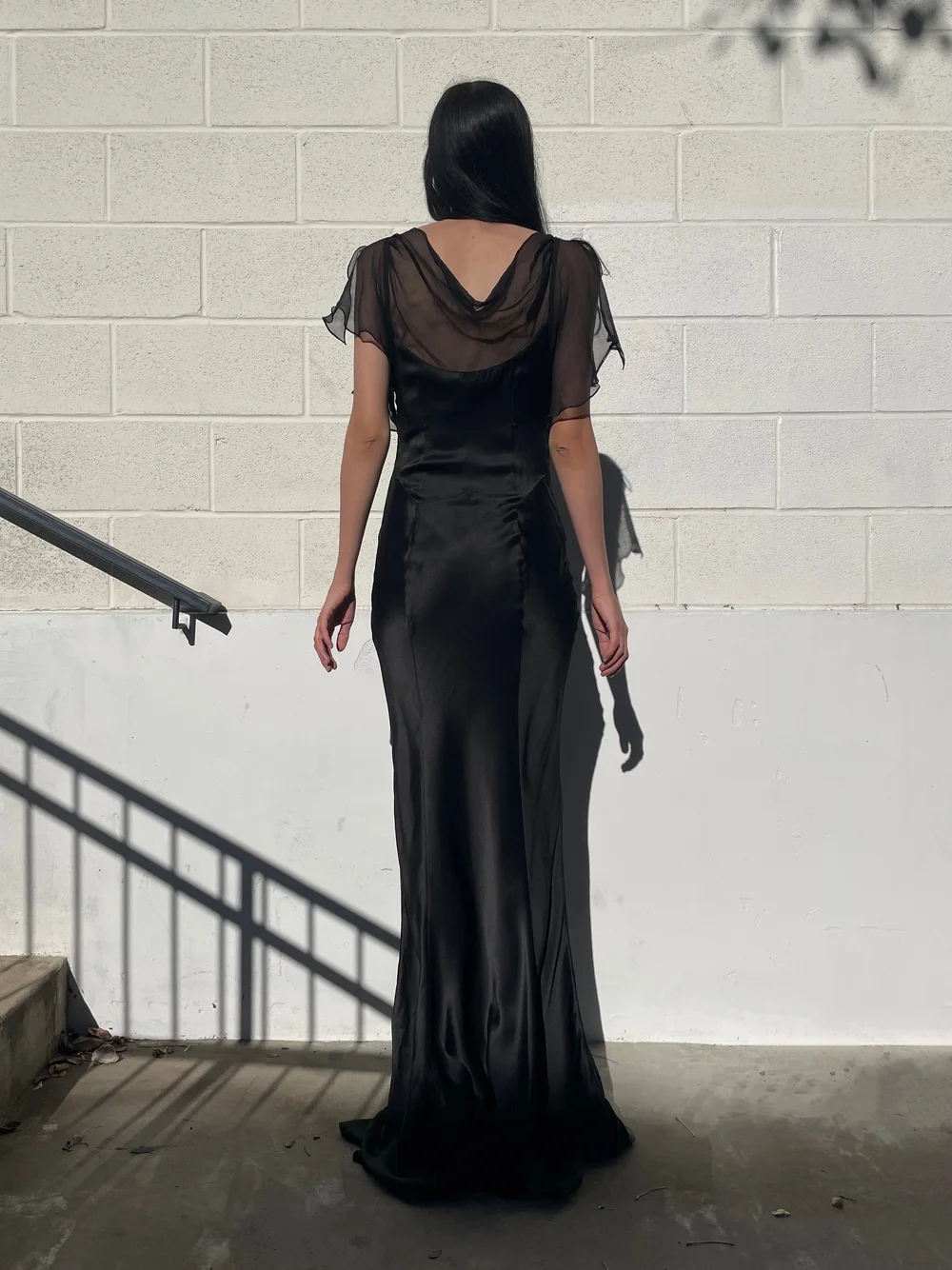 90s long black dress 90s It Girl Maxi main image 0