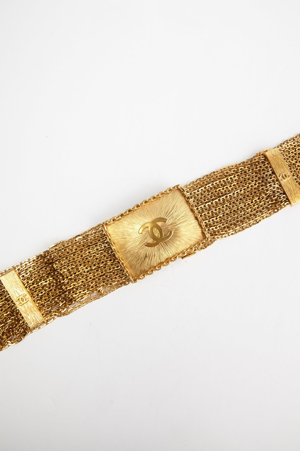 Vintage 90s Gold Mesh Belt Fabulous 1990s Silver Gold Novelty Souvenir Vintage 90s  main image 3