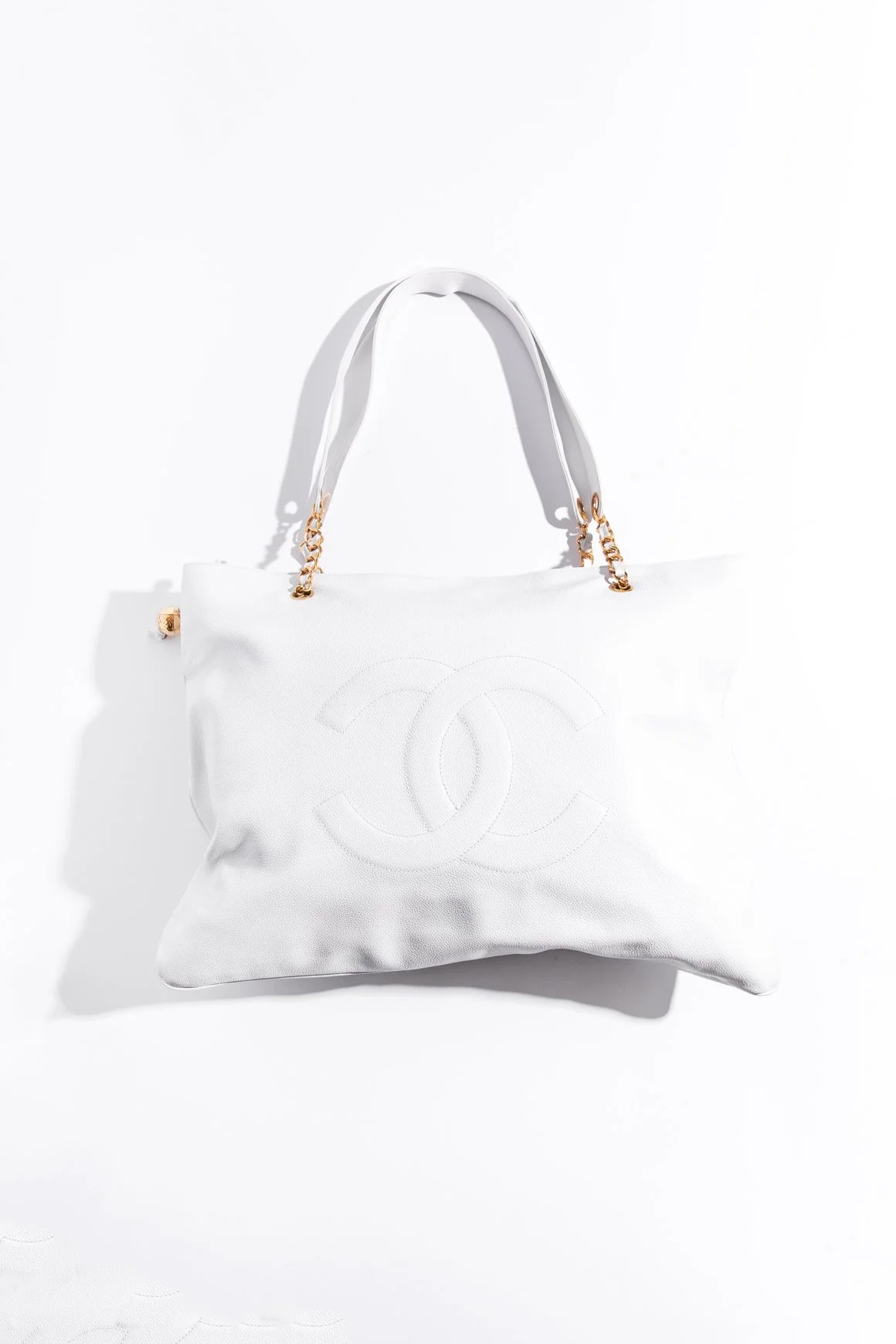 【CHANEL】Chanel vintage tote bag★トートバッグ ホワイト _H1A2807.jpg?format=1000w