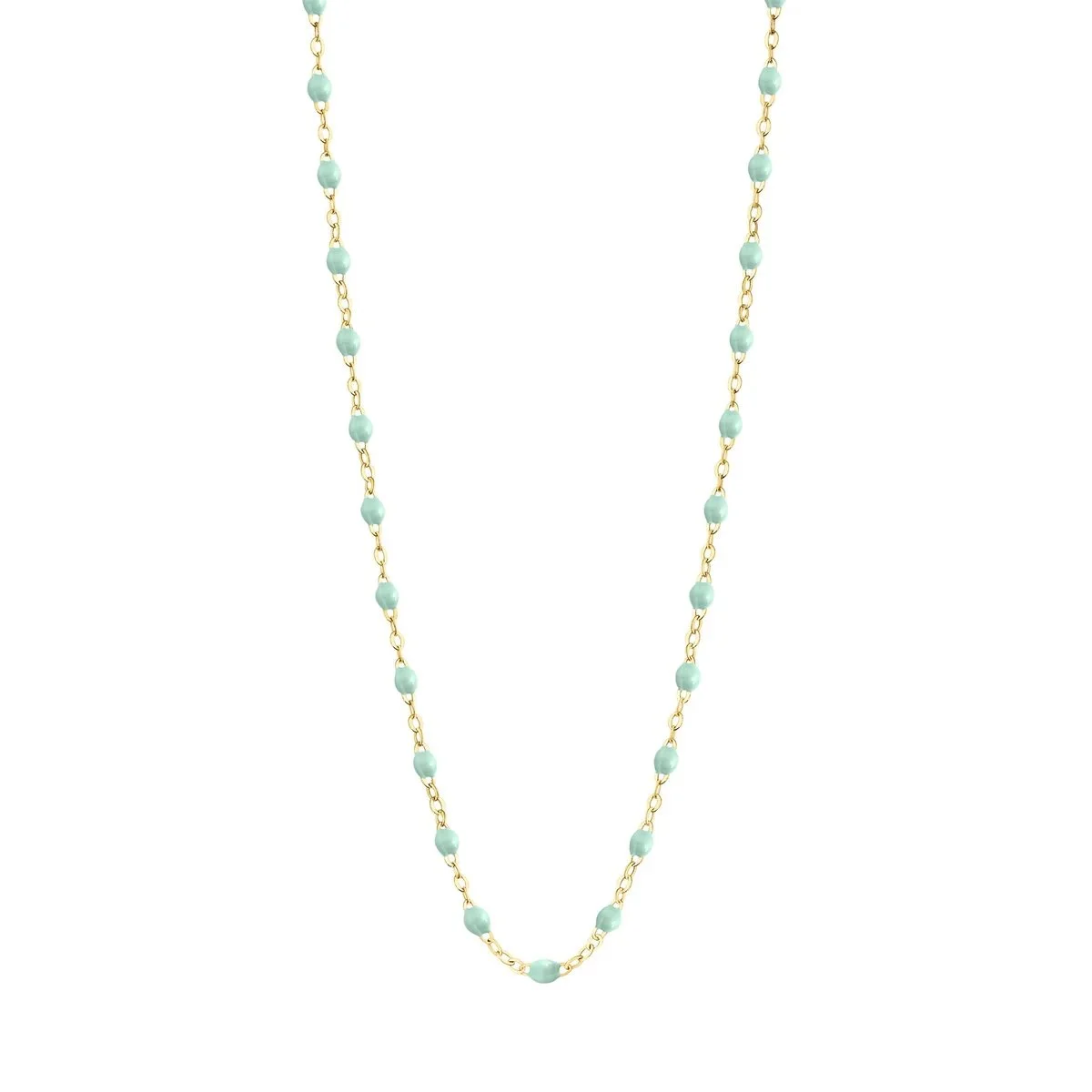 GIGI CLOZEAU Classic Gigi Necklace in Jade - 16.5"