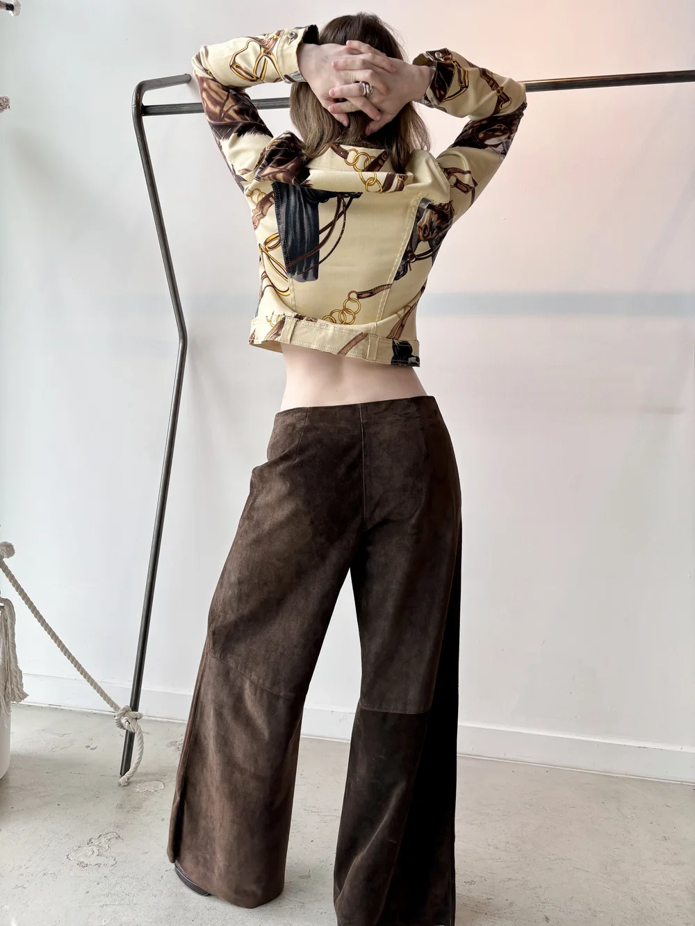 vintage italy製 miumiu gimmick pants Vintage Deadstock Miu Miu Pants – É L O D I E S T U D I O S