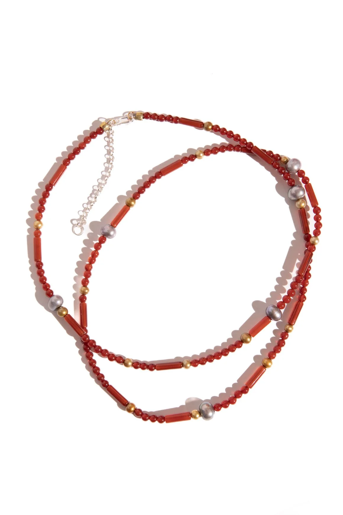 JACQUELINE ROSE Lucent Pearl Necklace