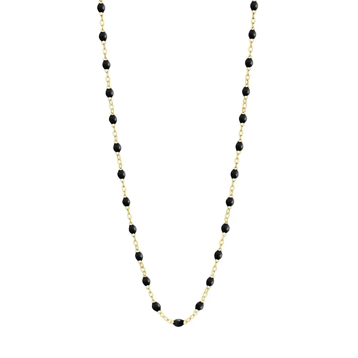 GIGI CLOZEAU Classic Gigi Necklace in Black - 16.5"