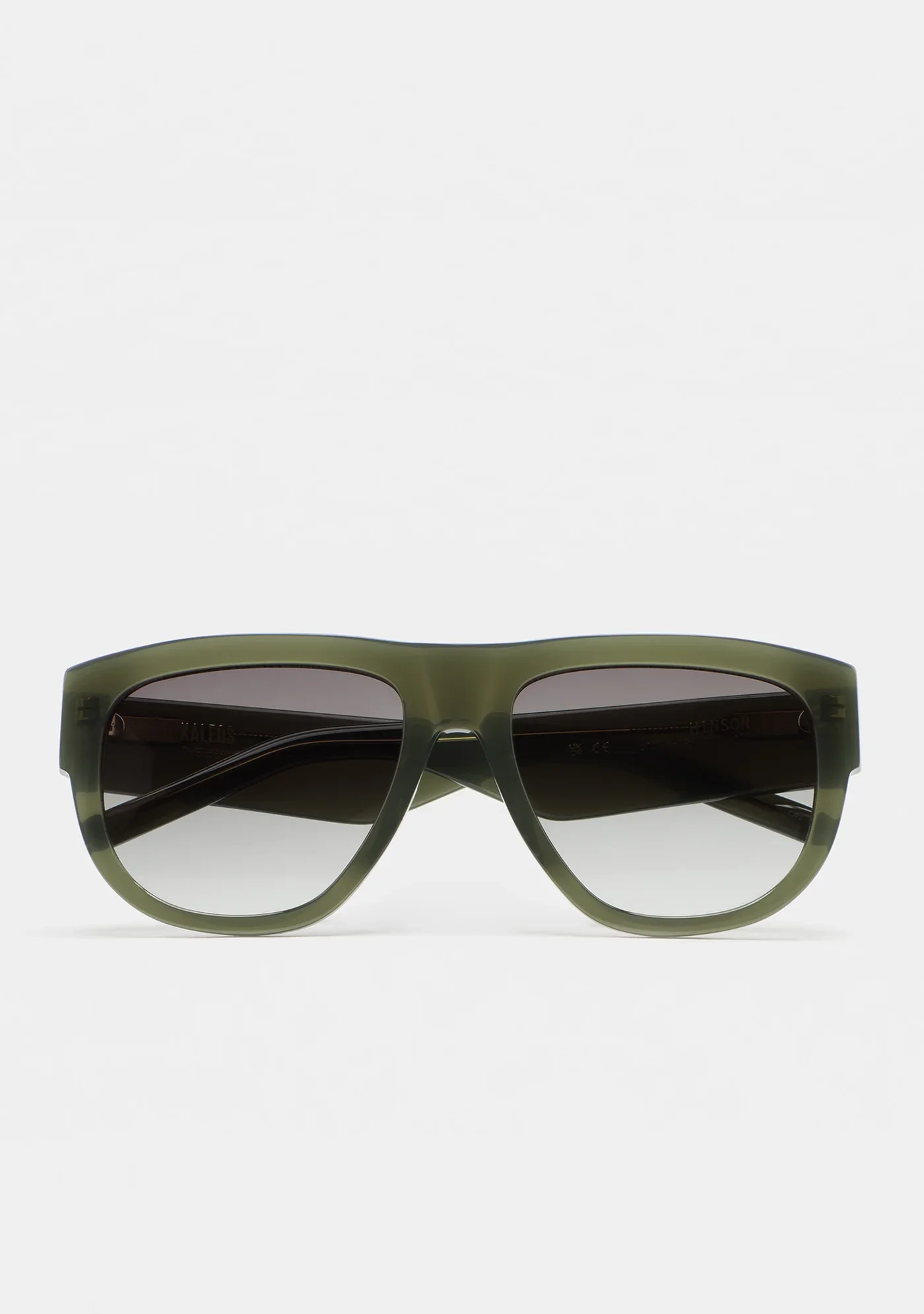 sunglasses-kaleos-hinson-green-aviator-shape-by-kambio-eyewear-front.webp