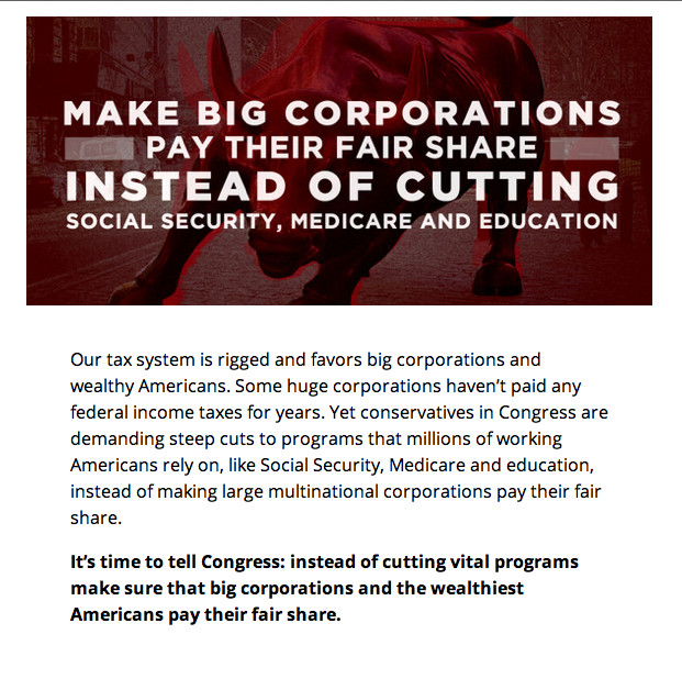 make corps pay their share