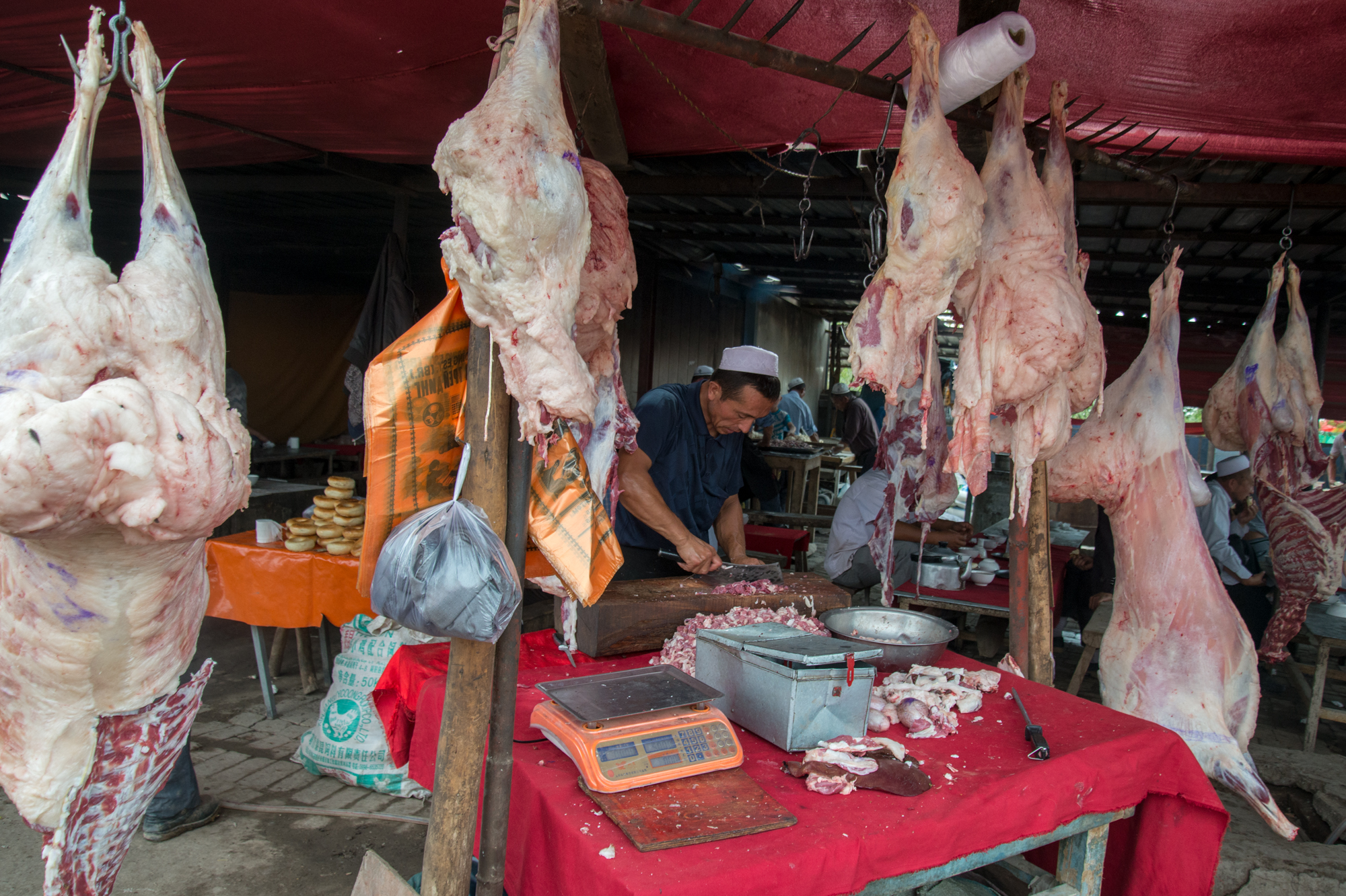 Butcher, Live Animal Market