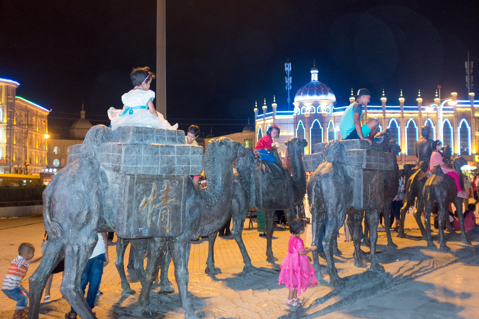 Camel Statues, Public Square, Kashgar
