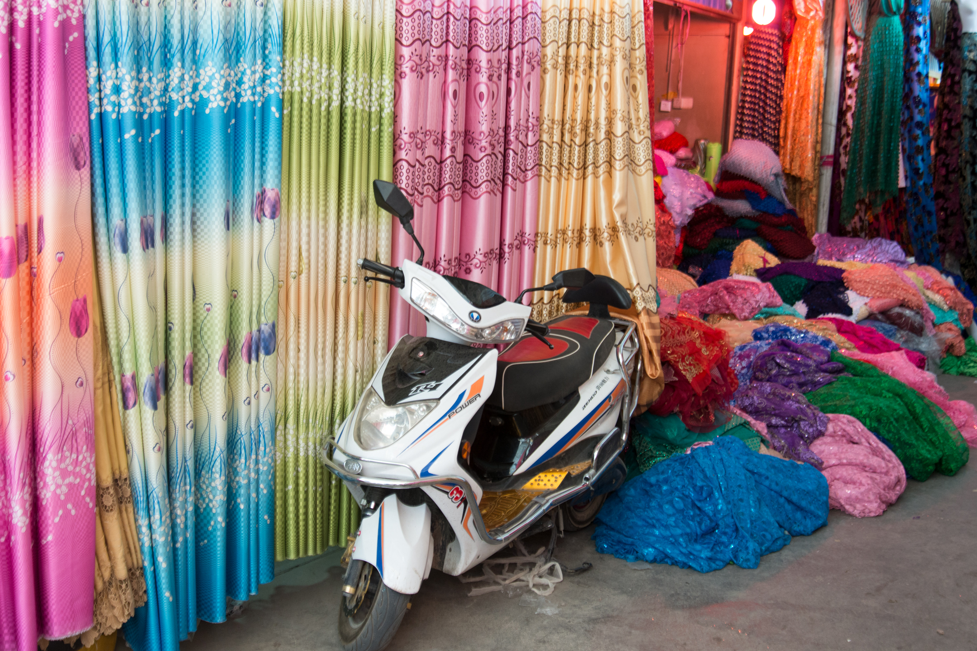 Fabric Store, Kashgar Bazaar