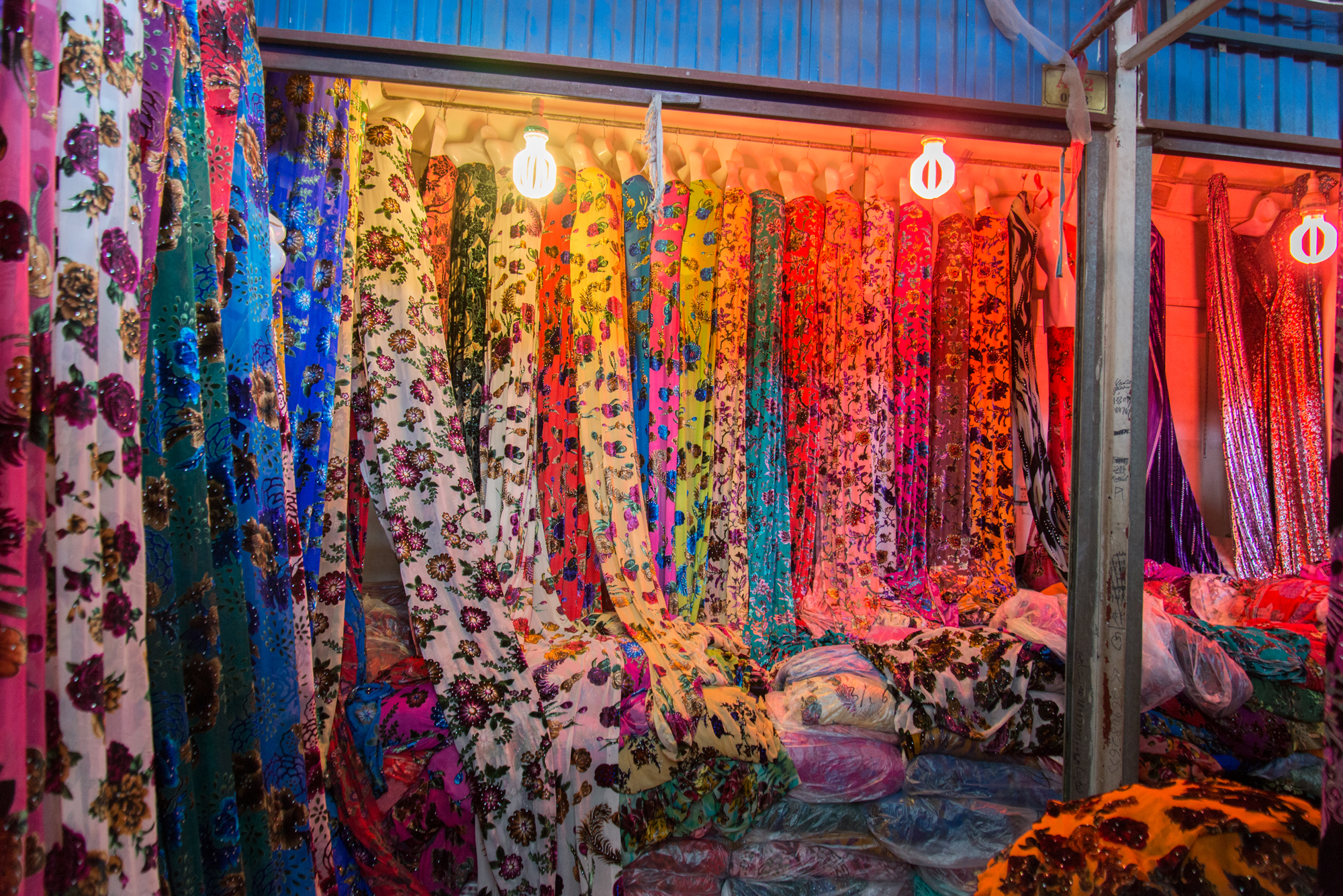 Fabric Store, Kashgar Bazaar