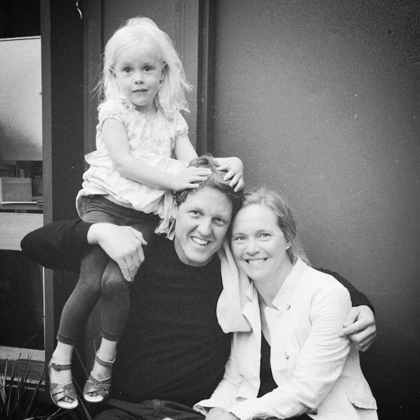 Stephen with his ridiculously good looking family