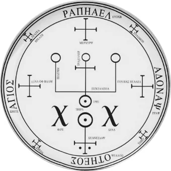 Seal of the archangel Raphael