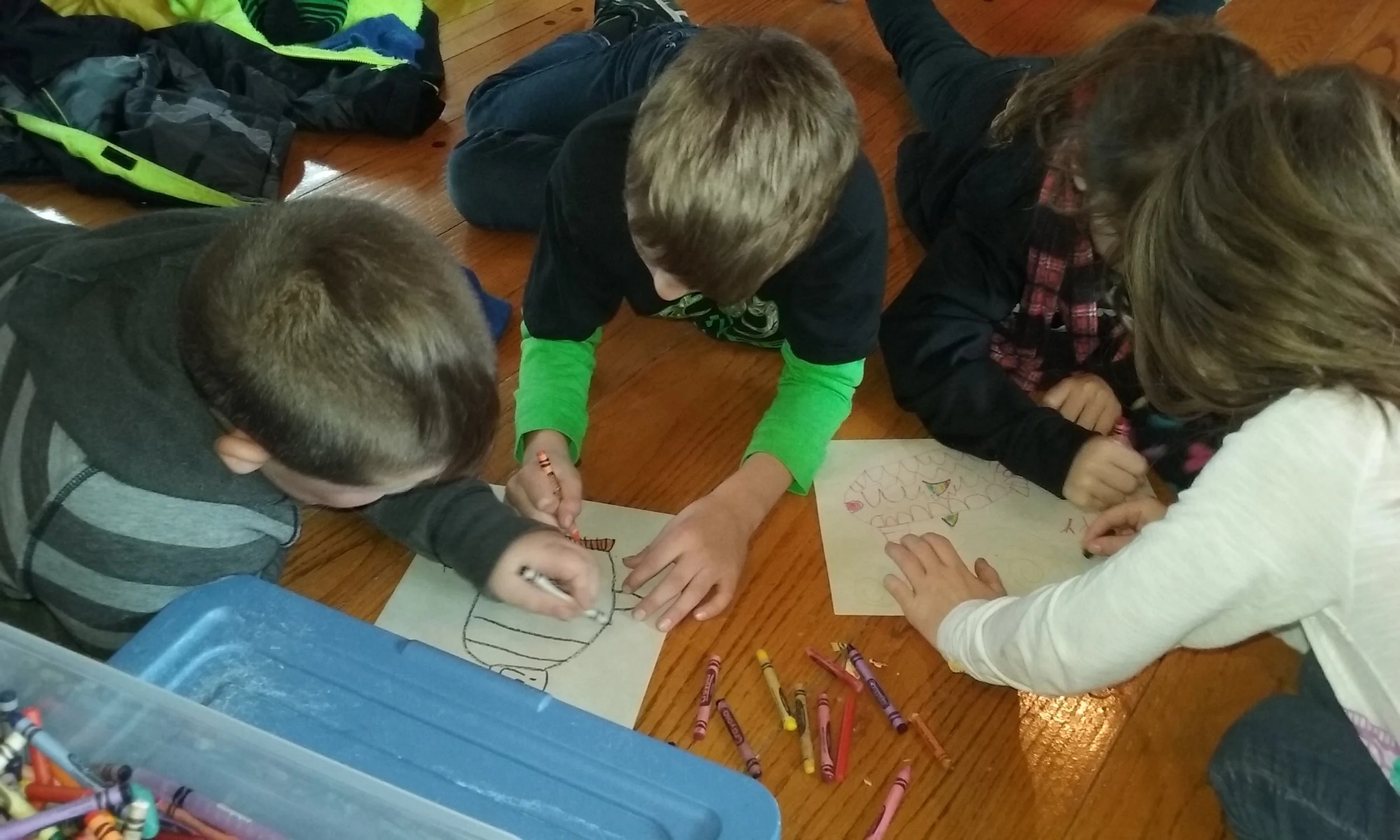 Students Creating their own predators or prey animals