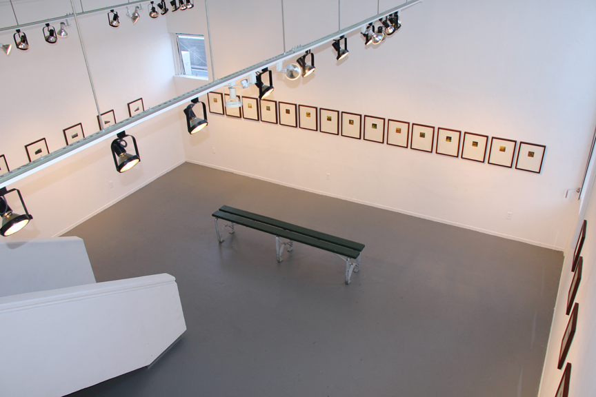  Installation view,  A Range, Arranged , 2011 