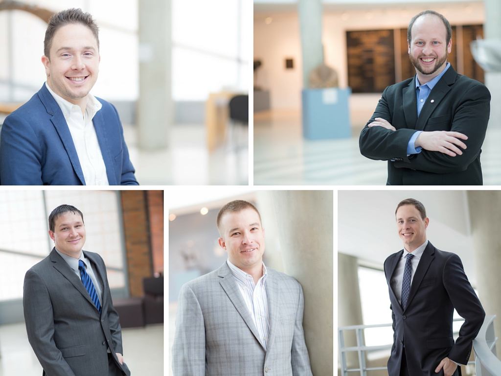 Connect Advisor Alex Watters, Marketing Advisor Rick Samuelson, Civic Advisor Rocky Welker, Special Events Advisor Nick Rol, and Innovation Market Advisor Chris Jackson