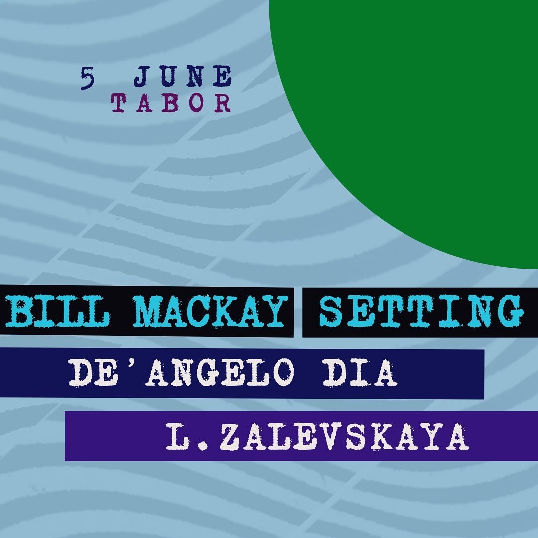 JUNE 5th is COMING SOON! | You do NOT want to miss this show in a little over 2 weeks. @billdmackay and @settingsounds are pairing up for a one-time show together at @taborclt / @socogallery Both acts are touring in support of their excellent new alb