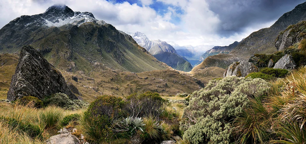 Routeburn Track panorama