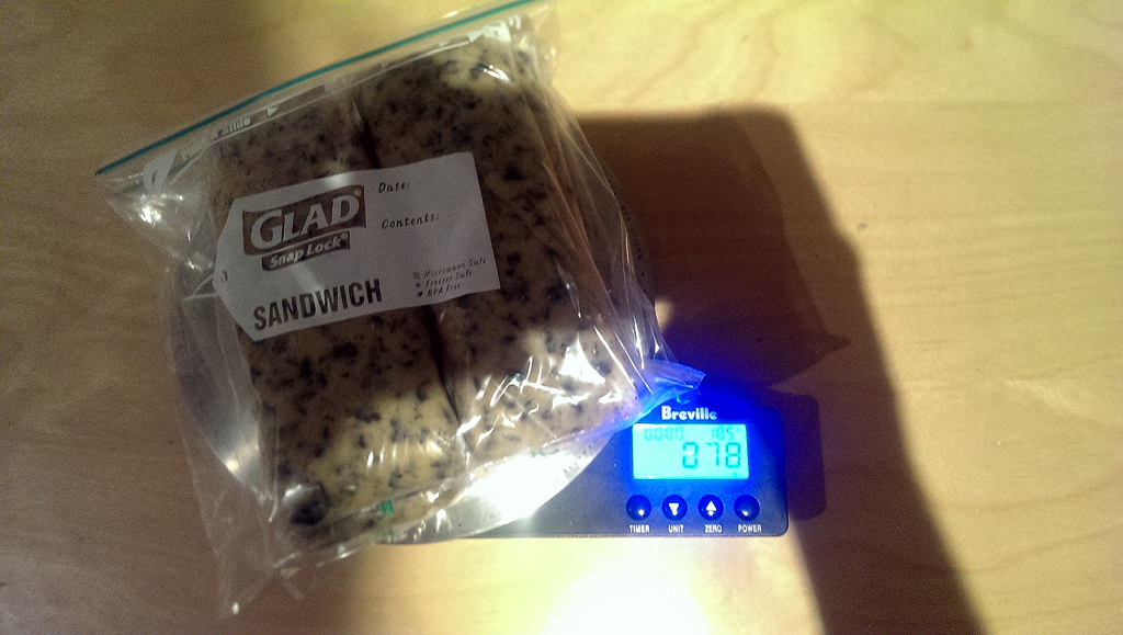 Final weight of 0.78kg