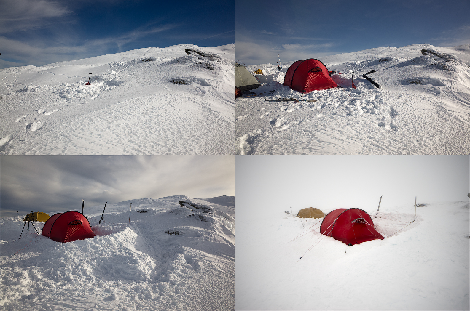 Tent setup
