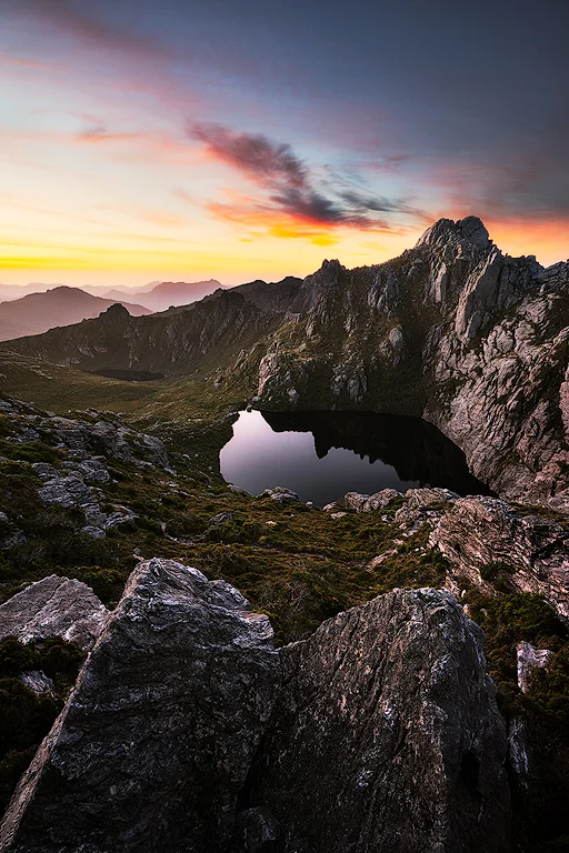 Square Lake, Western Arthurs