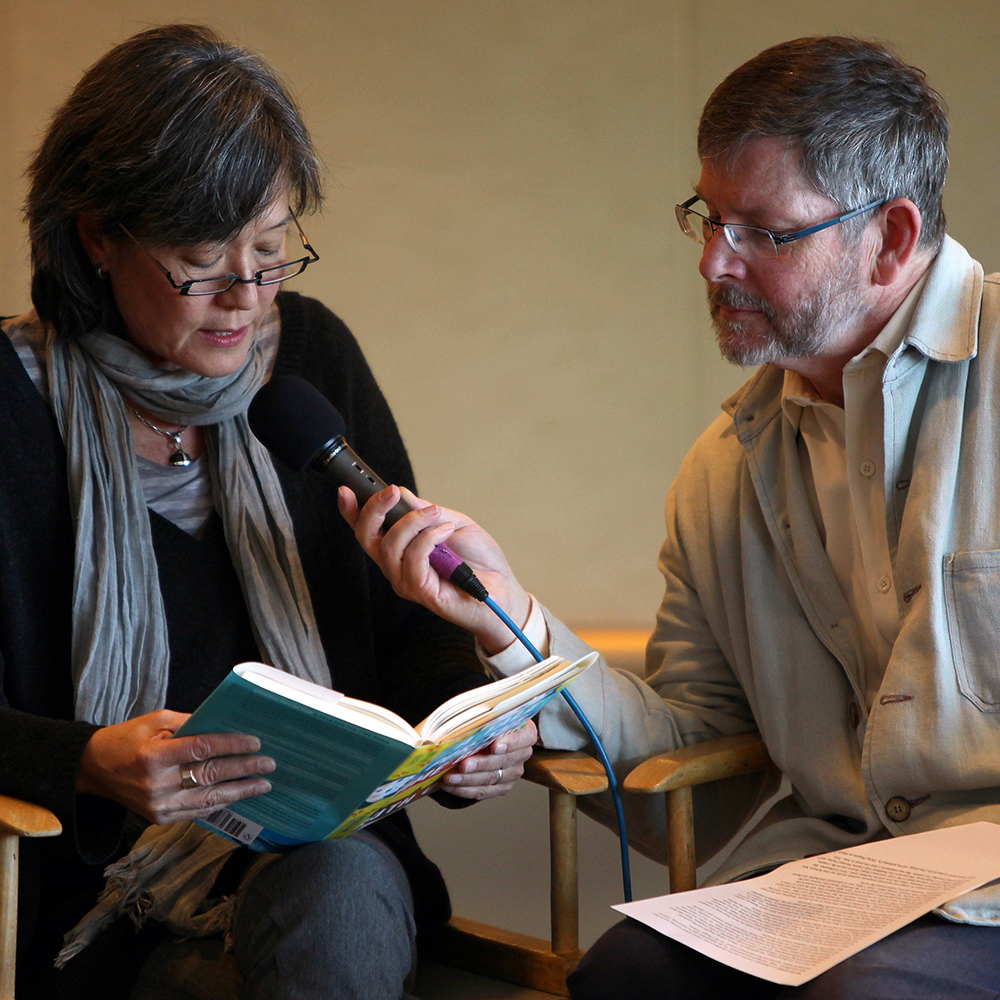 With Sedge Thomson at&nbsp; West Coast Live,&nbsp;  March 23, 2013. Photo:&nbsp;  Lawrence Gay/  West  &nbsp;  Coast  &nbsp;  Live