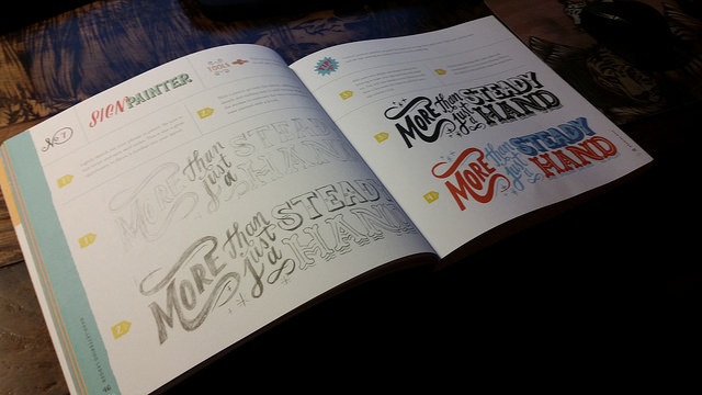 Hand-Lettering Ledger: A book my friend Kaitlynn gave to me that's full of Typography reference.