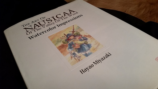 Nausicaa and the Valley of the Wind Watercolor Art Book by Hayao Miyazaki