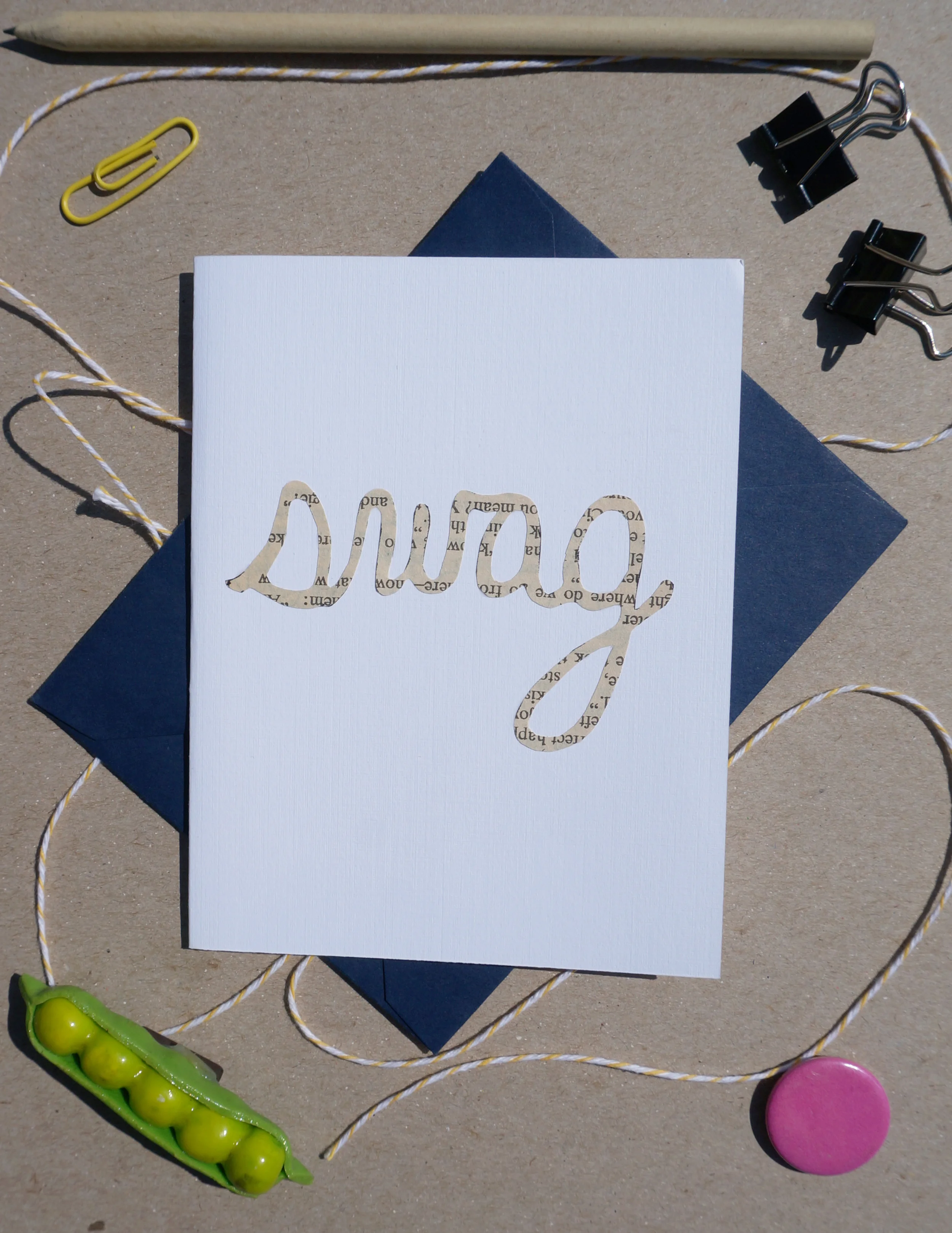 Cutout Swag Card