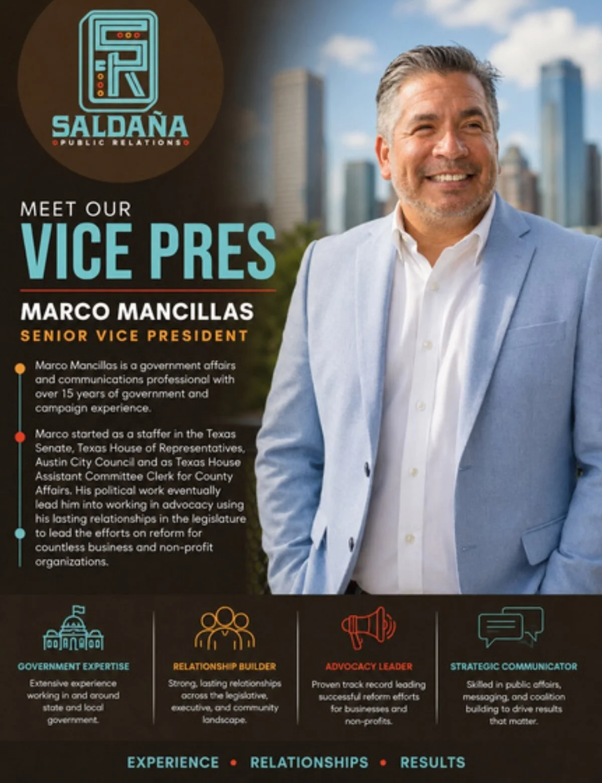 Meet Our Vice PresidentMarco Mancillas