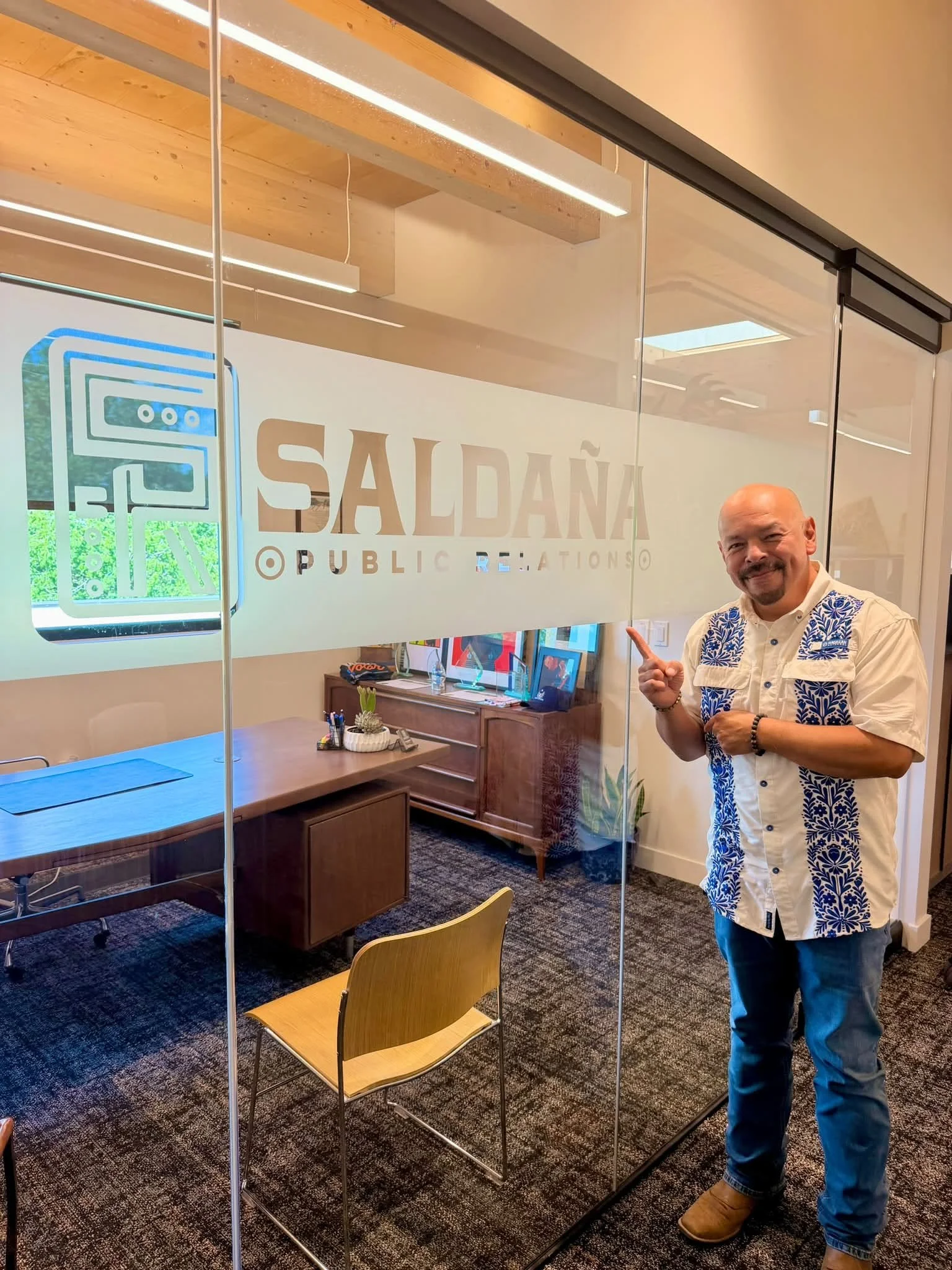 PROUD day as our signage in our new offices finally went up! 