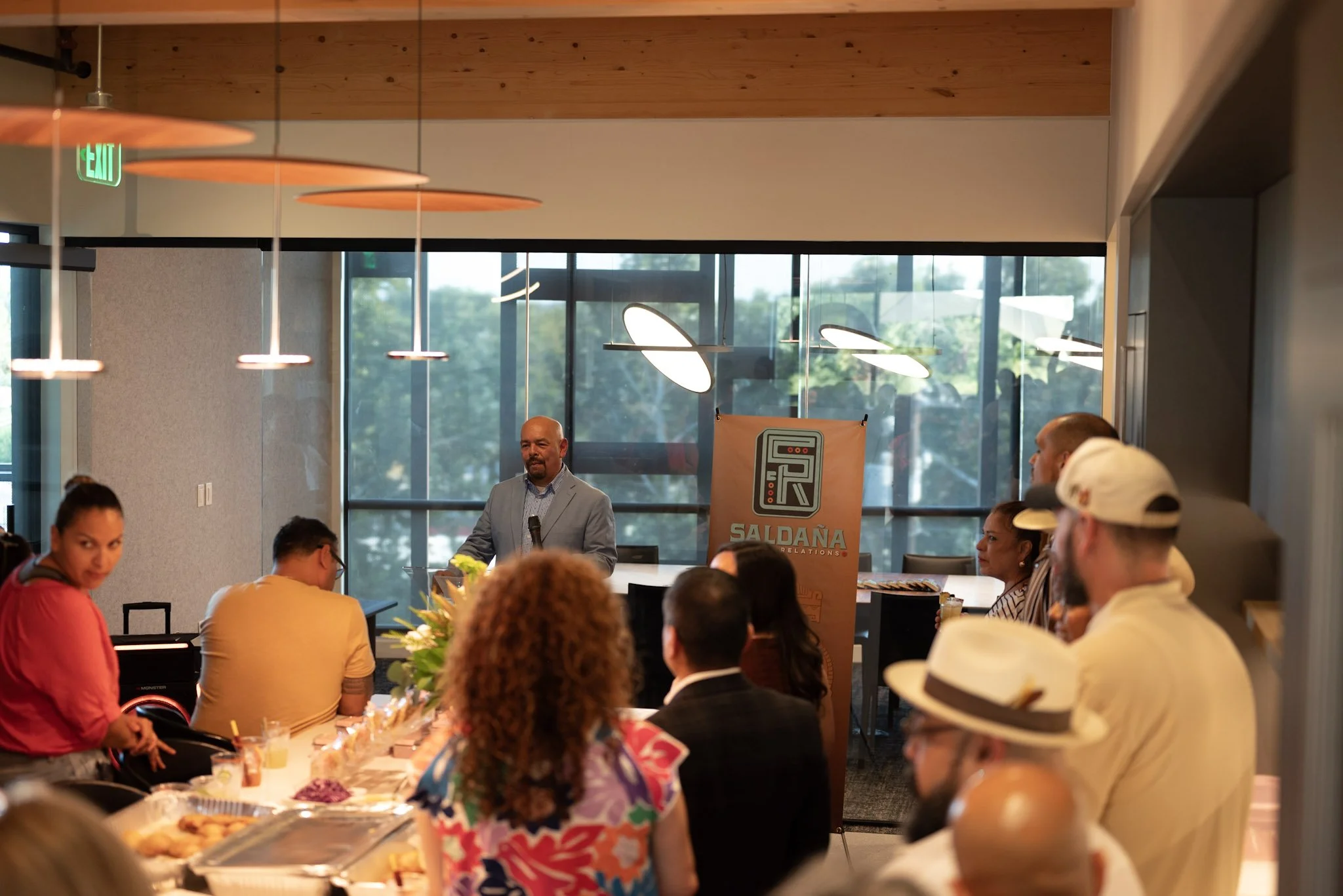 Saldaña Public Relations Open House Celebration
