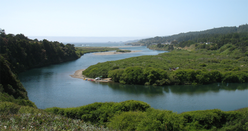 gualala point regional park, gualala