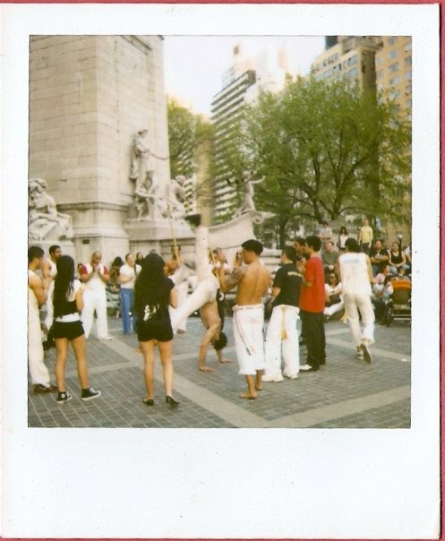 Capoeira in Central Park - Polaroid - 2009