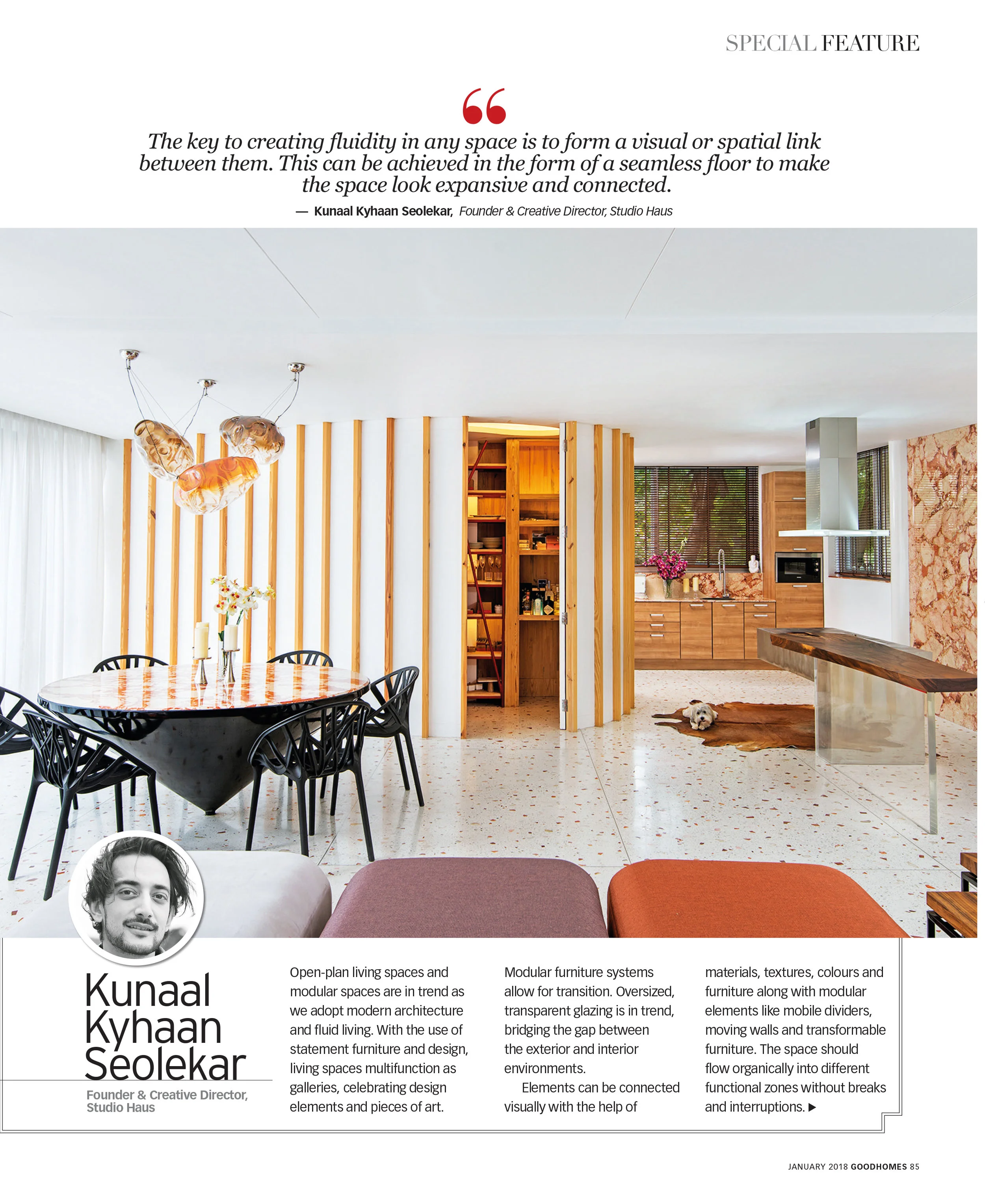 Good Homes | Special Feature | Open Living | Kunaal Kyhaan Seolekar