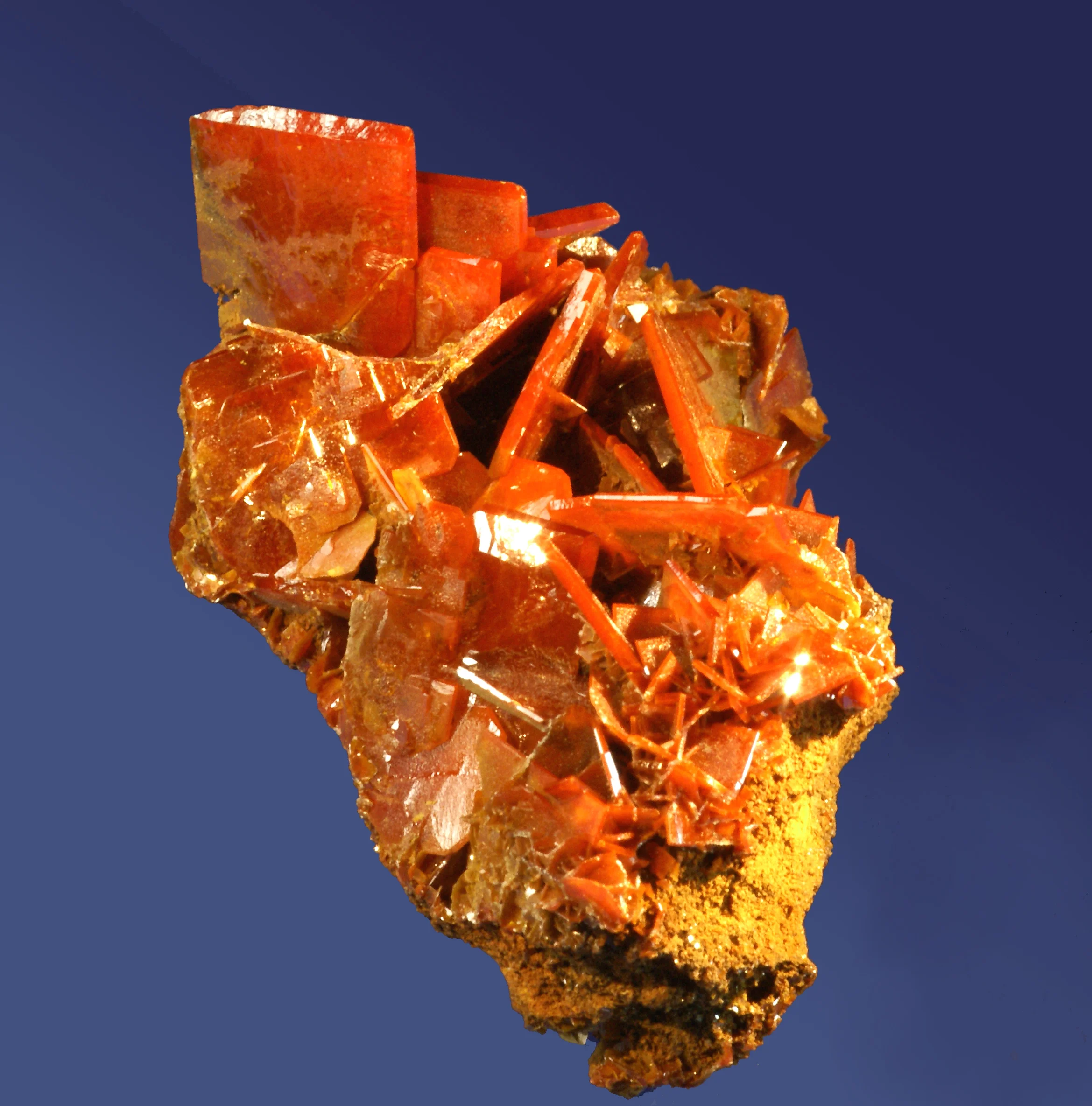 Wulfenite xls.