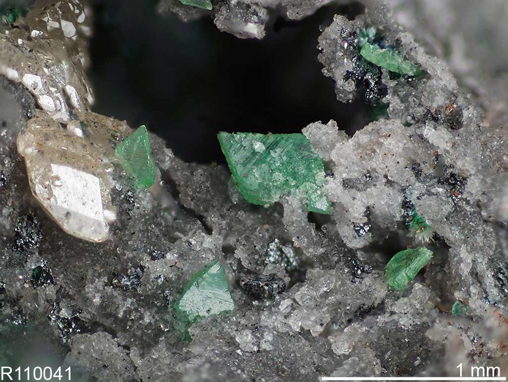 Arsentsumebite xls. studied specimen