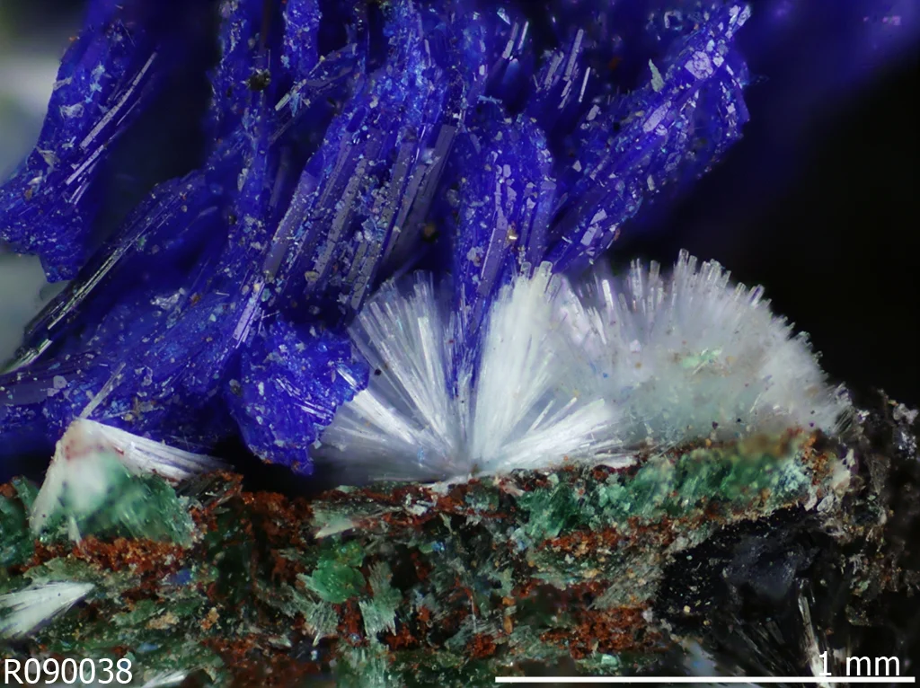 Dundasite xls. with Azurite
