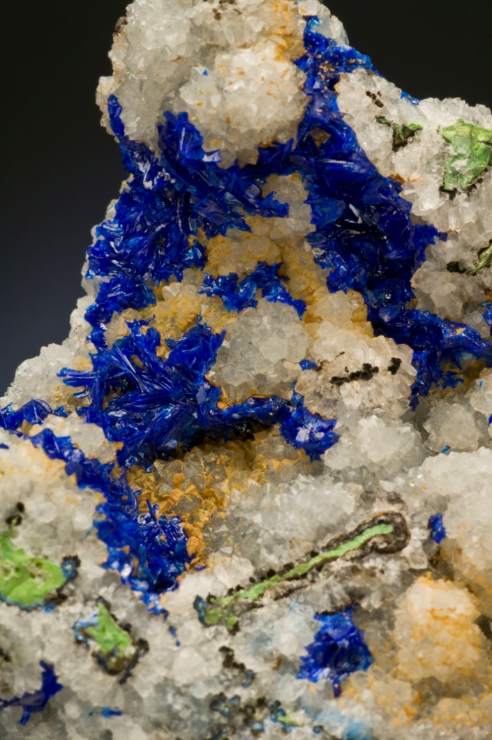 Linarite xls (closeup) Green Hill