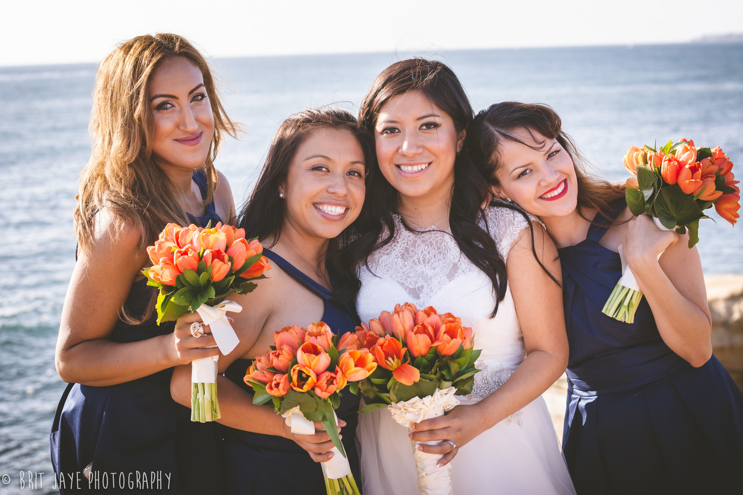 Orange Tulip Bouquets