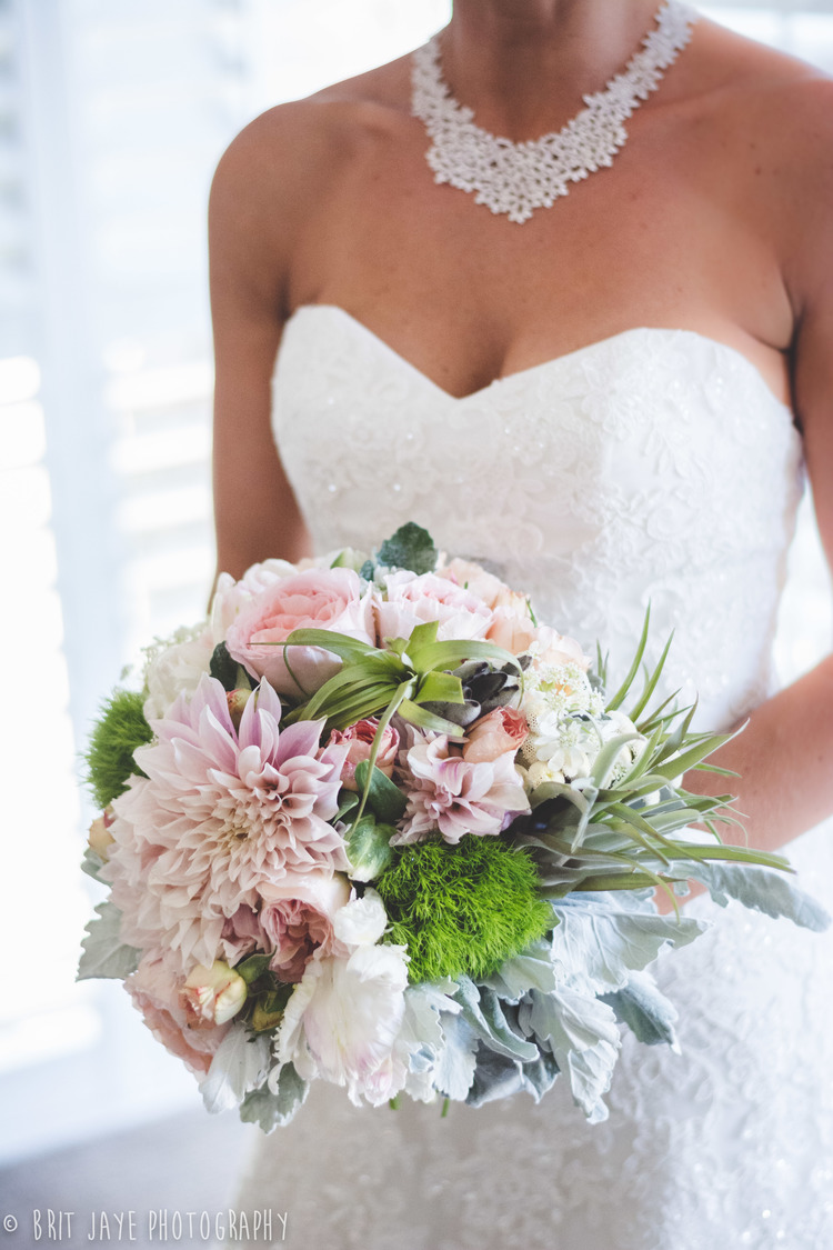 Whimsical Pastel Bridal Bouquet