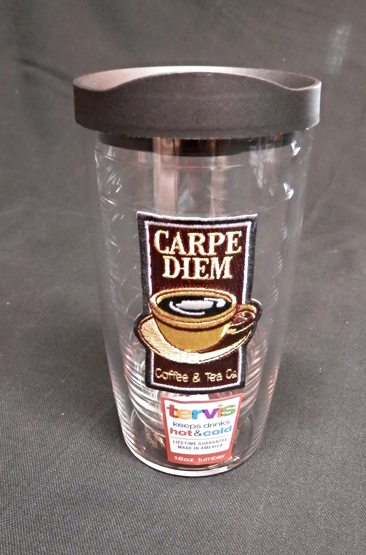 Tervis Tumbler - 16 oz — Carpe Diem Coffee & Tea Co.