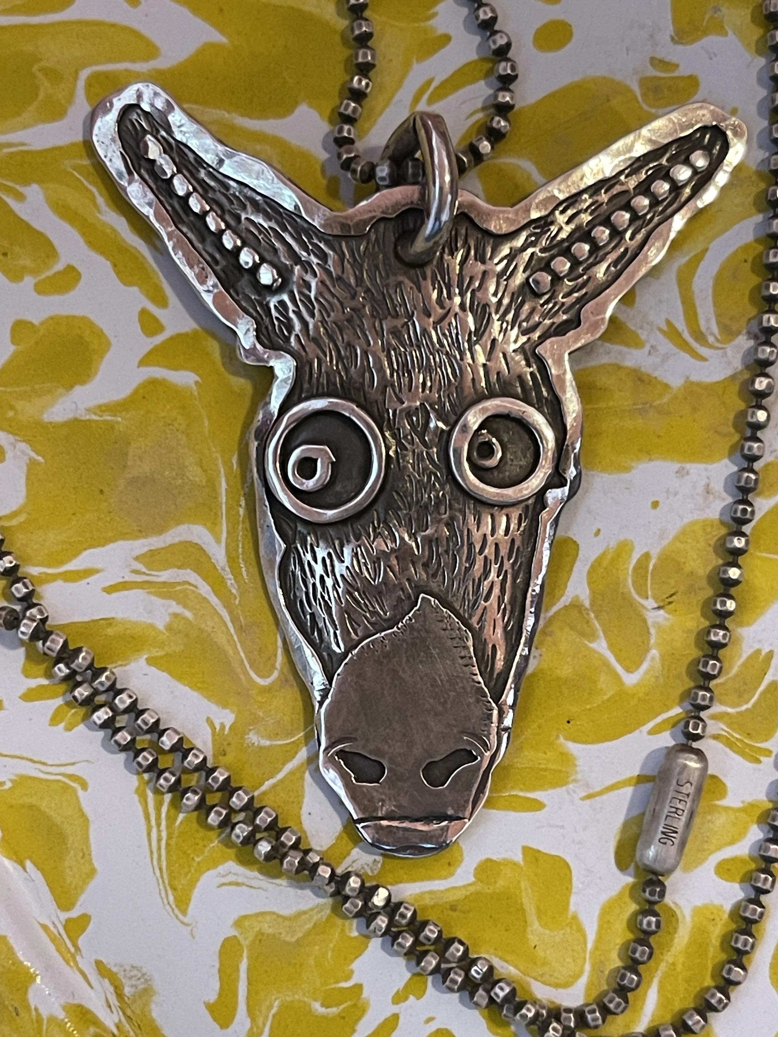 Mule Charm Necklace